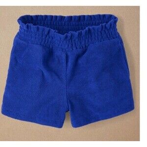 New Gymboree Little Essentials Shorts Girl's Navy Narrows Blue Terry Cloth 3T